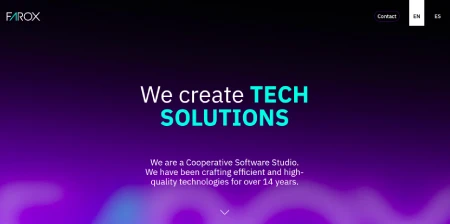 Farox - Landing Page